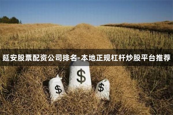 延安股票配资公司排名-本地正规杠杆炒股平台推荐